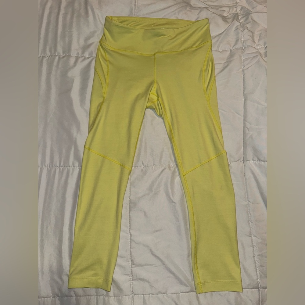 Outdoor Voices Women's Yellow Leggings